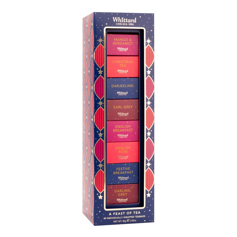 Whittard A Feast Of Tea Gift Set 8 Pack