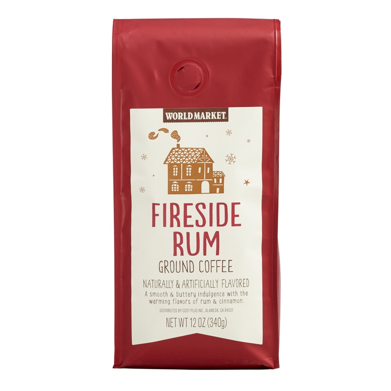 World Market Fireside Rum Ground Coffee 12 Oz.