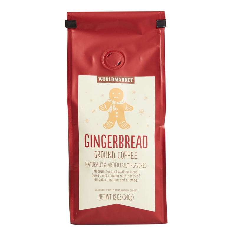 World Market Gingerbread Ground Coffee 12 Oz.