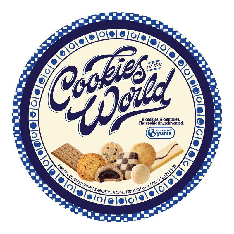 Universal Yums Cookies of the World Gift Tin