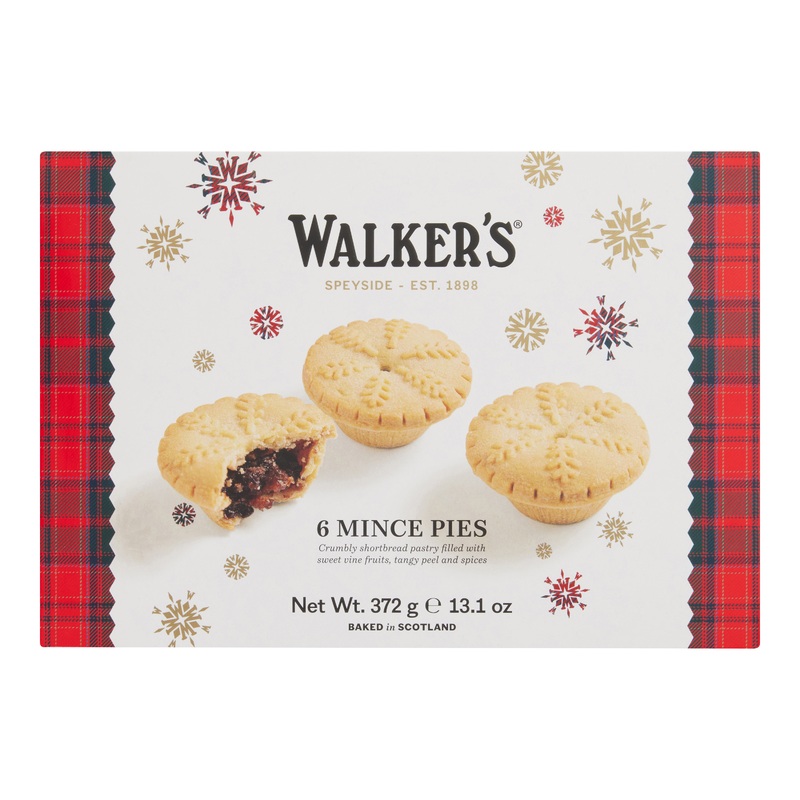 Walker’s Luxury Mince Pies 6 Count