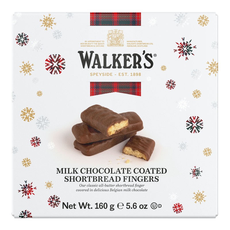 Walker’s Milk Chocolate Shortbread Fingers Holiday Box