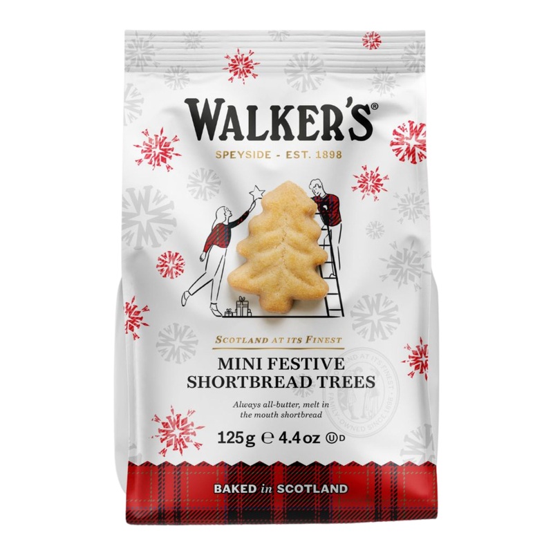 Walker’s Mini Festive Shortbread Trees Bag