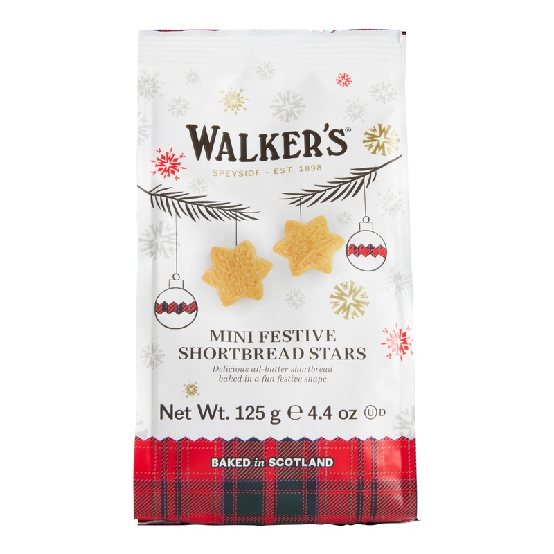 Walker’s Mini Festive Stars Shortbread