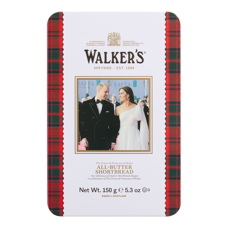 Walker’s Shortbread Will and Kate Tin