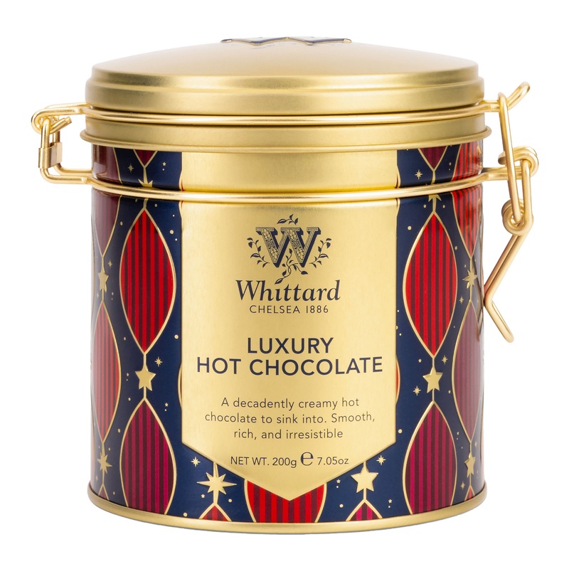 Whittard Luxury Hot Chocolate Mix Clip Top Tin