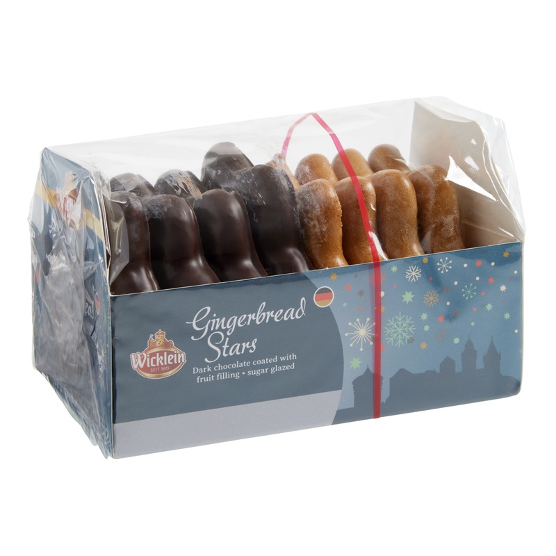 Wicklein Assorted Gingerbread Star Cookies