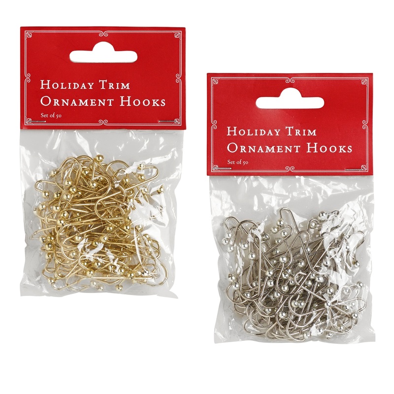 50 Count Classic Ornament Hooks Set Of 2