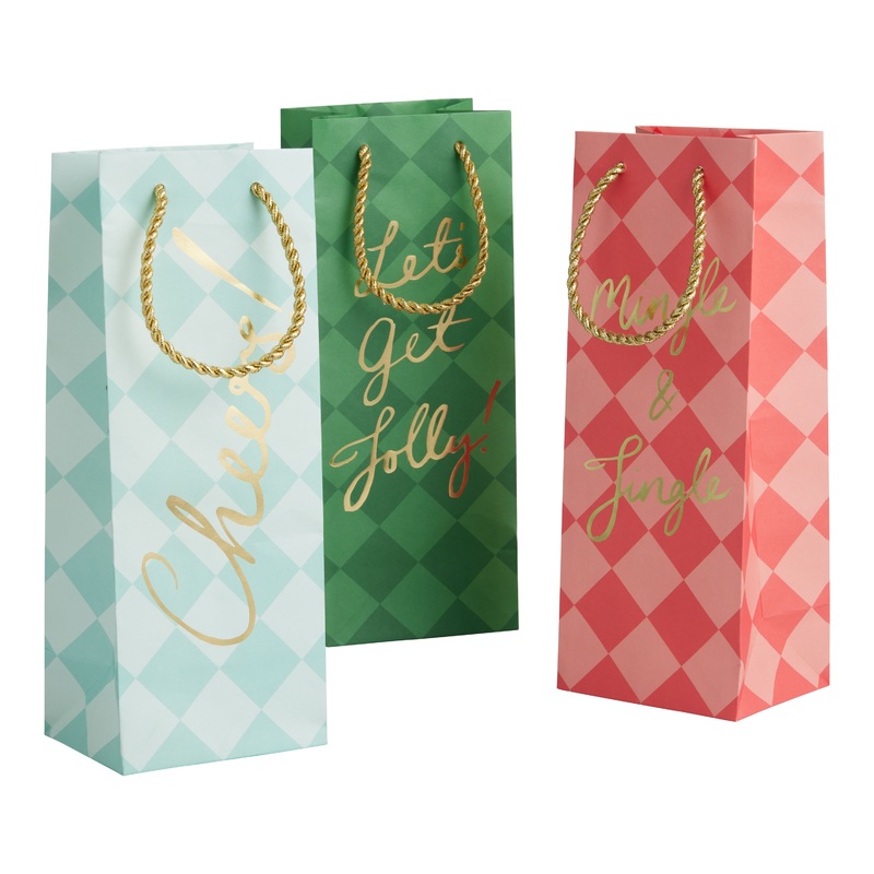 Argyle Holiday Wine Bags 3 Pack