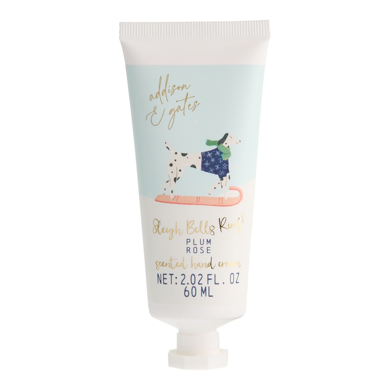 A&G Sleigh Bells Ring Plum Rose Hand Cream