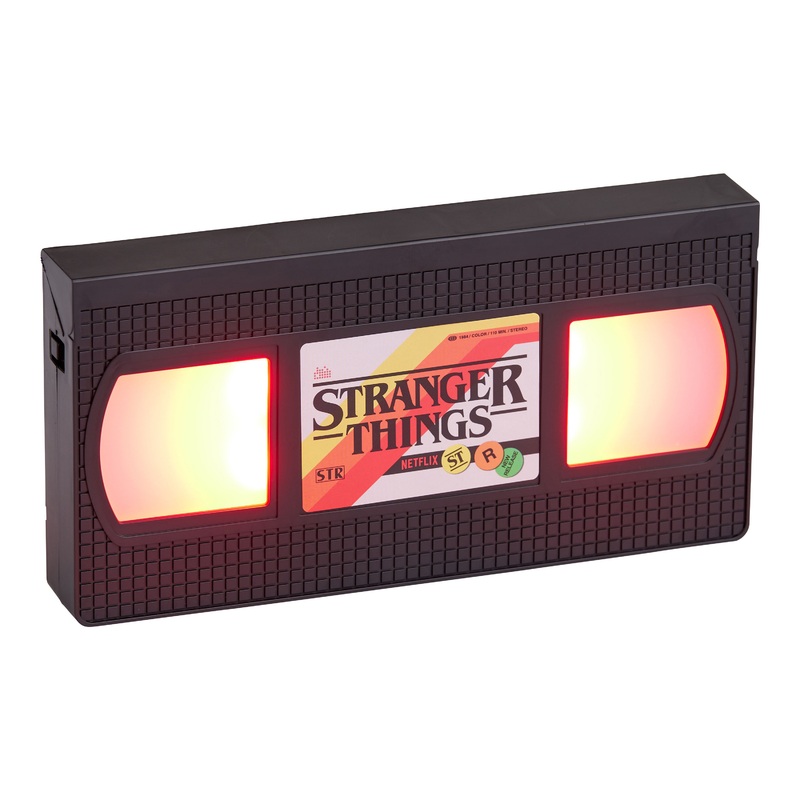 Stranger Things VHS Logo Light