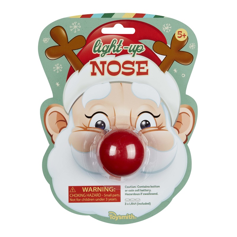 Toysmith Light Up Santa Nose