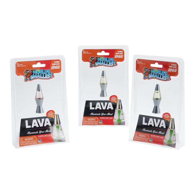 World’s Smallest Lava Lamp Set of 3