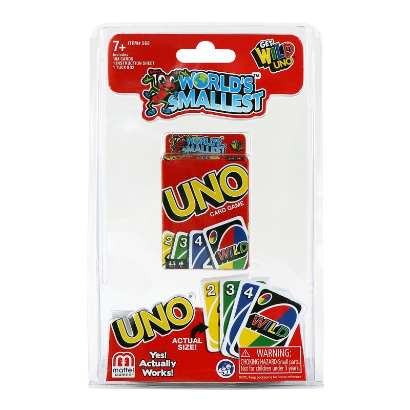 Worlds Smallest Uno Game