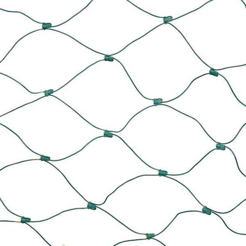 150-Count Indoor & Outdoor LED Twinkle Net Lights, 4×6