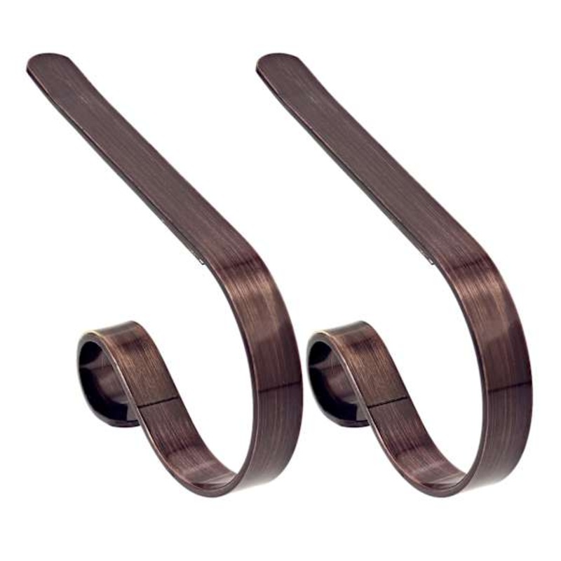 2-Pack Oil-Rubbed Bronze MantleClip