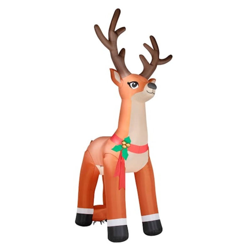 20ft Giant Light Reindeer Inflatable