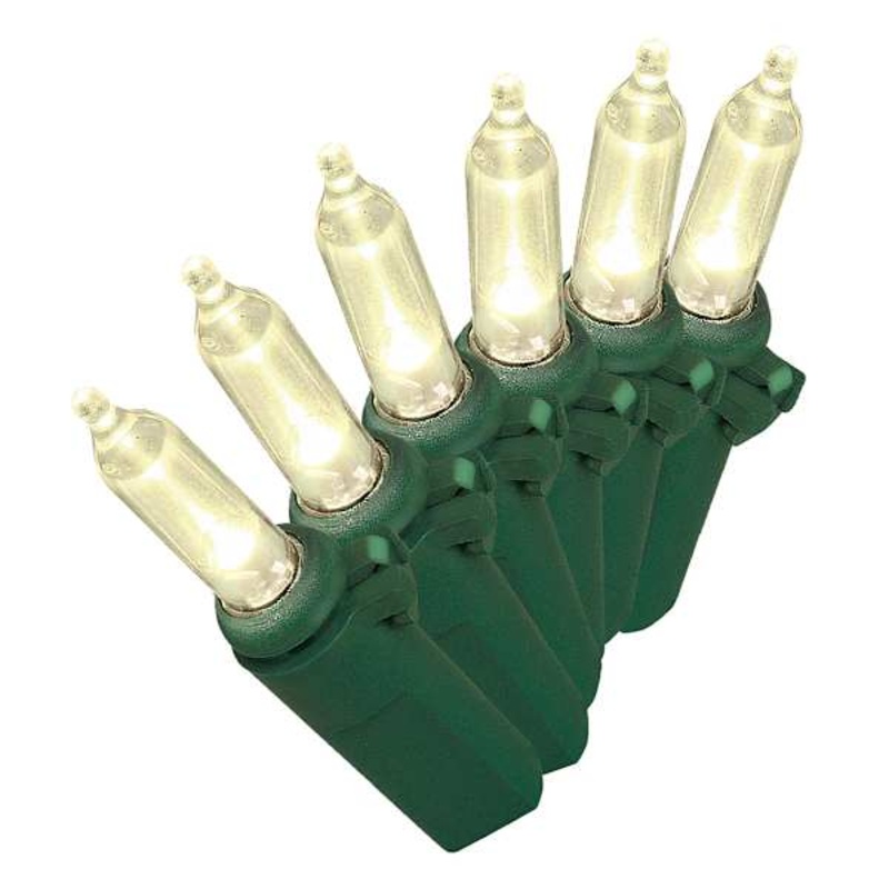 350-Count Mini LED Warm White String Light Reel