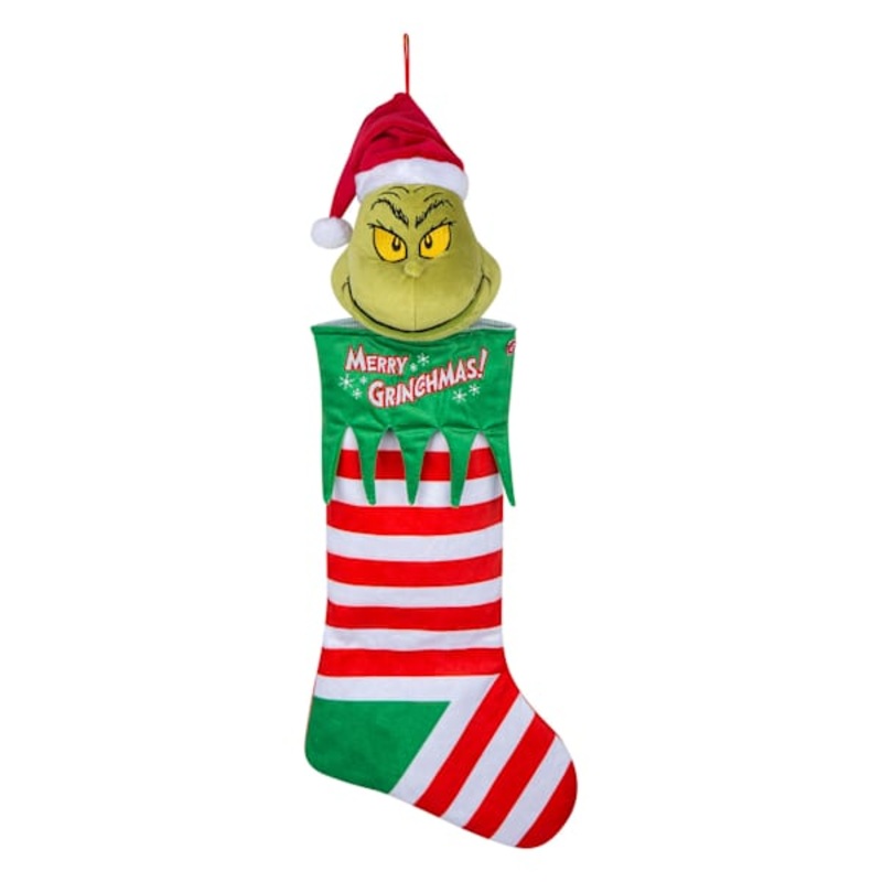 Animated Grinch Stocking, 25.2″