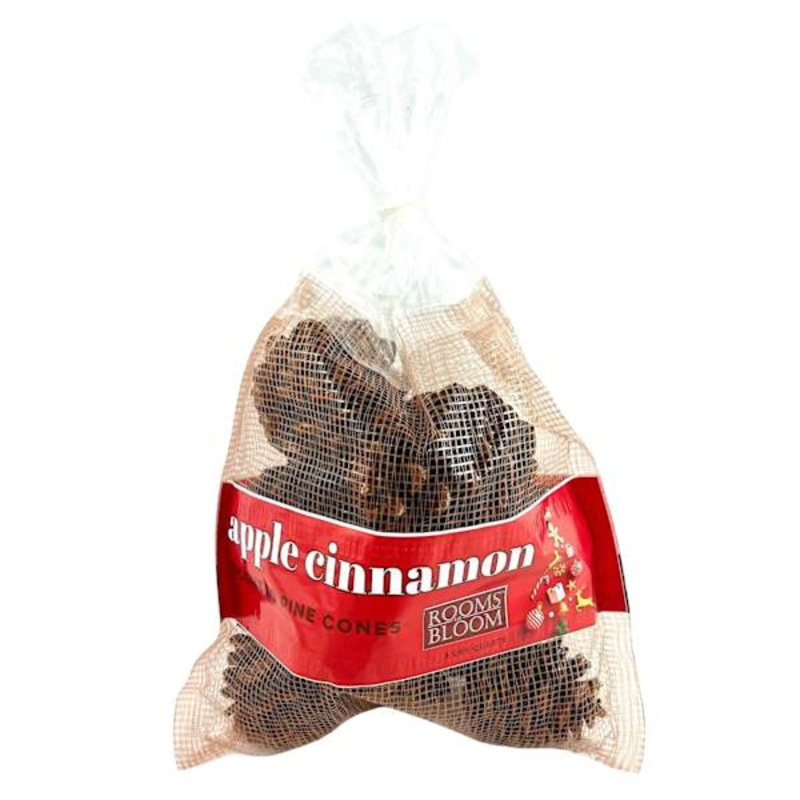 Apple Cinnamon Scented Pinecones