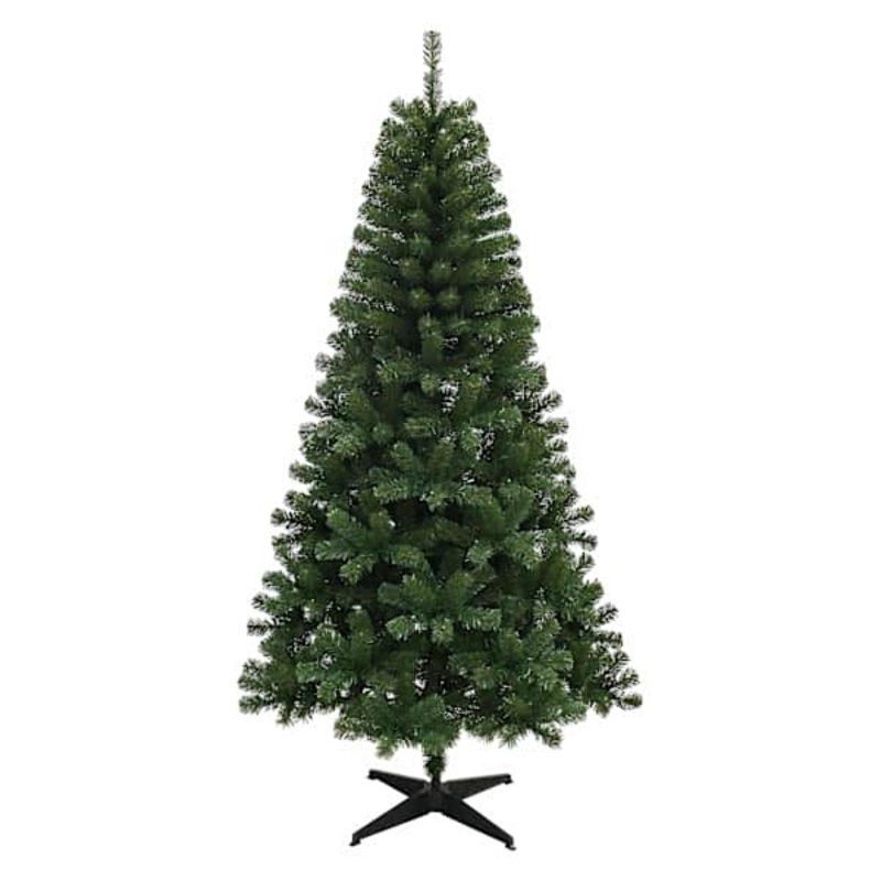 (A37) Pre-Lit Aurora Fir Christmas Tree, 6.5′