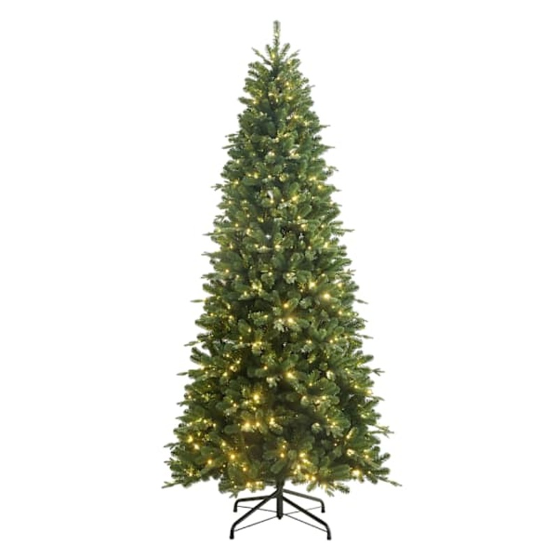 (C3) Pre-Lit Alberta Spruce Tree, 10′