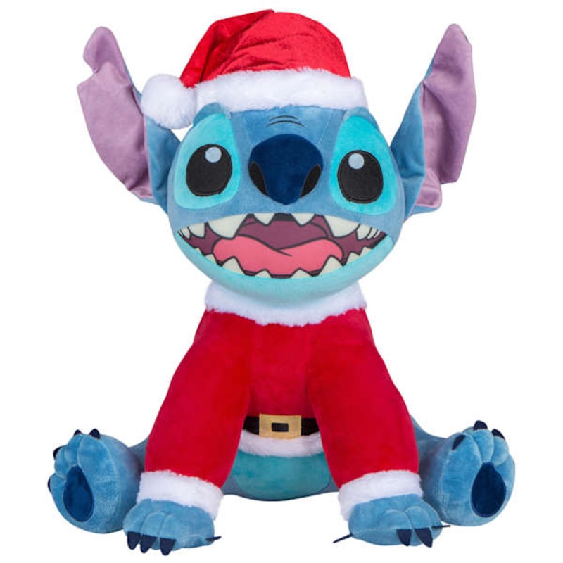 Stitch Christmas Plush Greeter, 15″