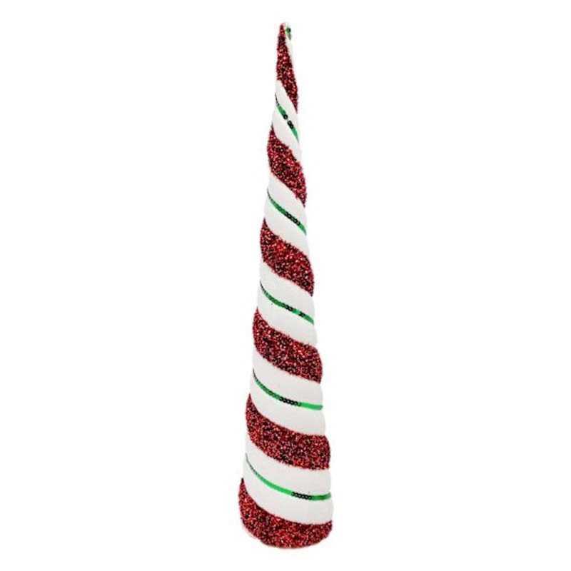 The Elf on the Shelf Peppermint Swirl Cone Tree, 24″