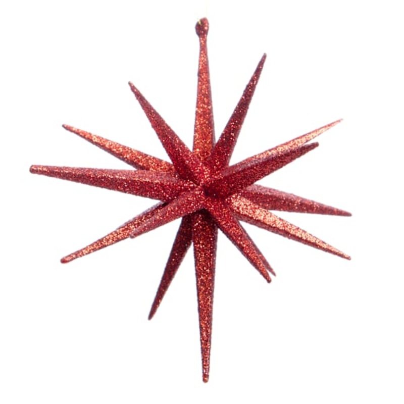 The Elf on the Shelf Red Starburst Ornament, 6″