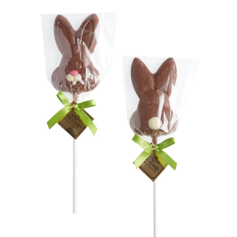 Splendid Milk Chocolate Bunny Lollipops
