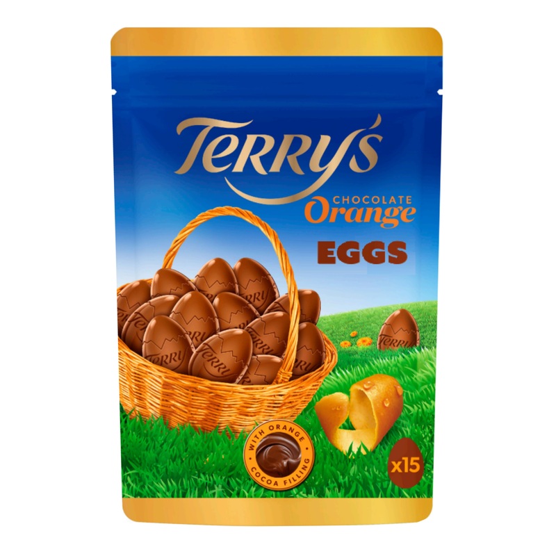 Terrys Milk Chocolate Orange Eggs Bag