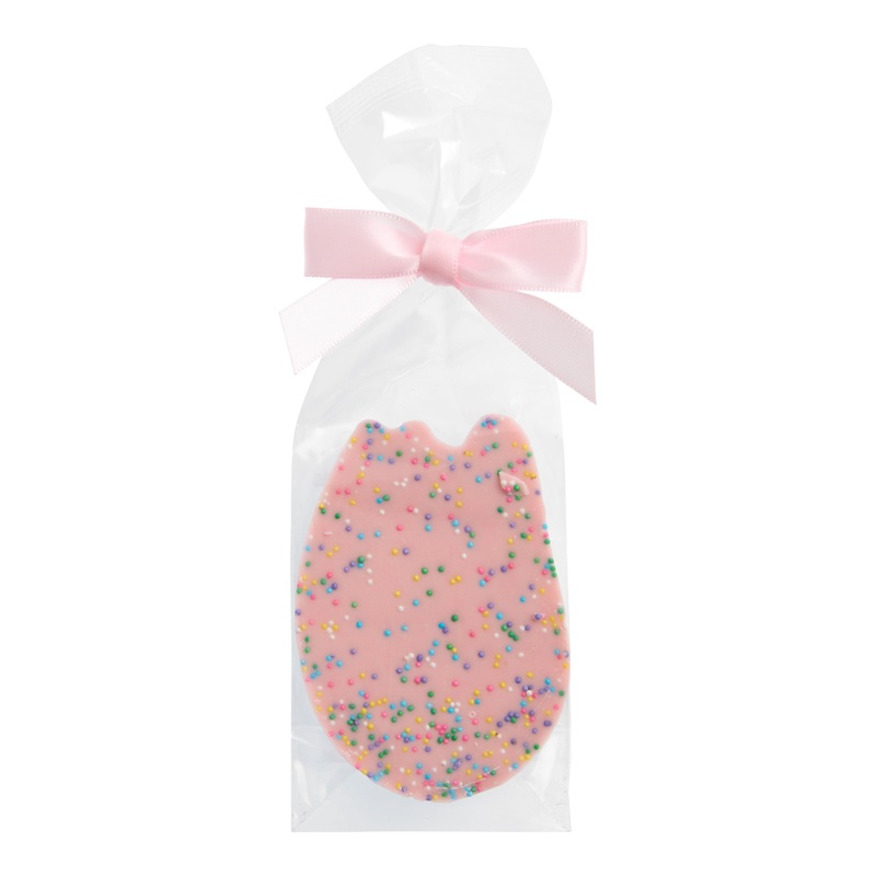 Tulip-Shaped Milk and White Chocolate Bark Bag