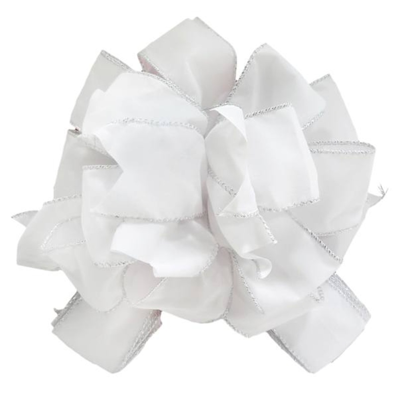 White Topper Bow, 48″