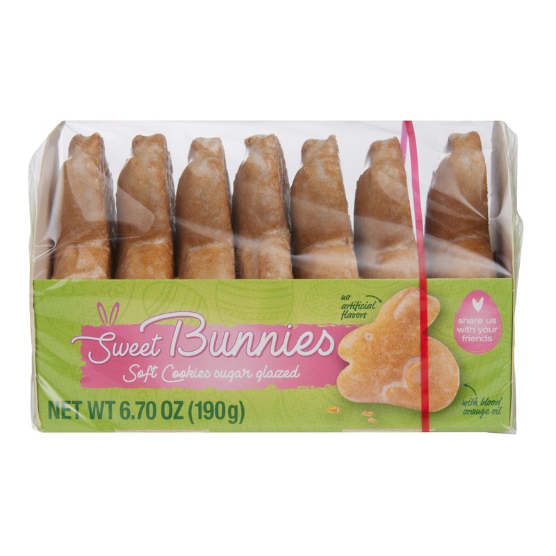 Wicklein Iced Gingerbread Easter Bunny Cookies