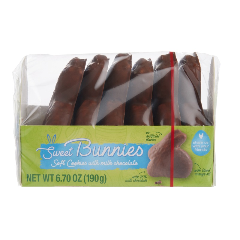 Wicklein Milk Chocolate Gingerbread Easter Bunny Cookies