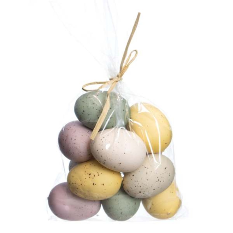12-Count Pastel Foam Eggs