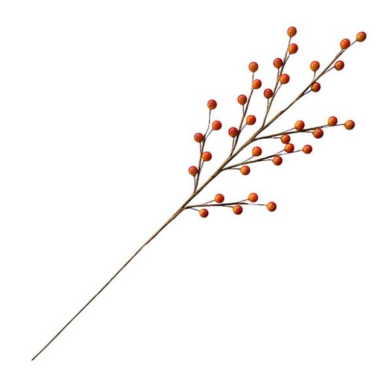 3-Pack Orange Berry Stem, 19″
