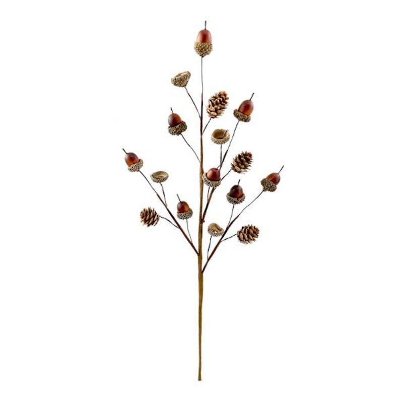 Acorn & Pinecone Pick, 20″