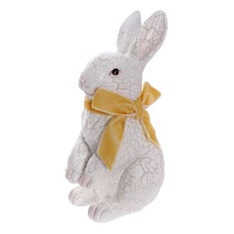 Standing Crackled Easter Bunny, 8″