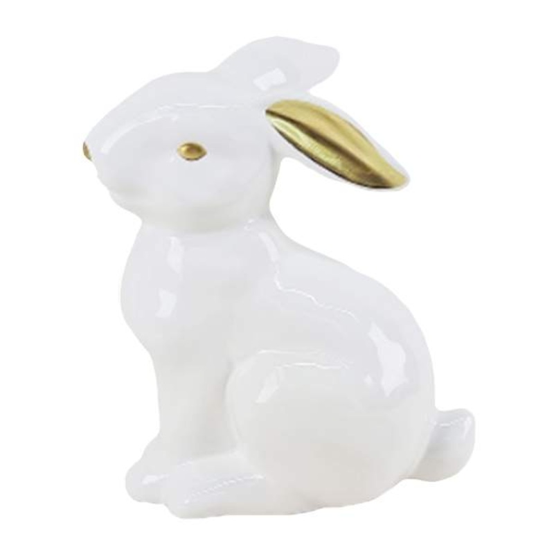 White Dolomite Rabbit, 7″