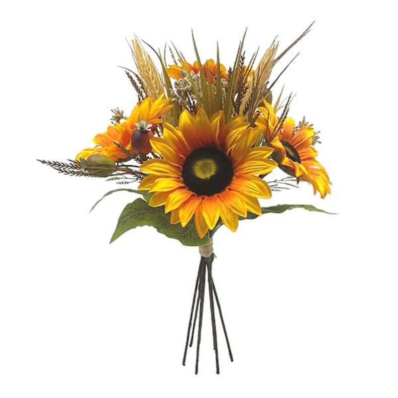 Sunflower Mix Fall Bouquet, 17×10