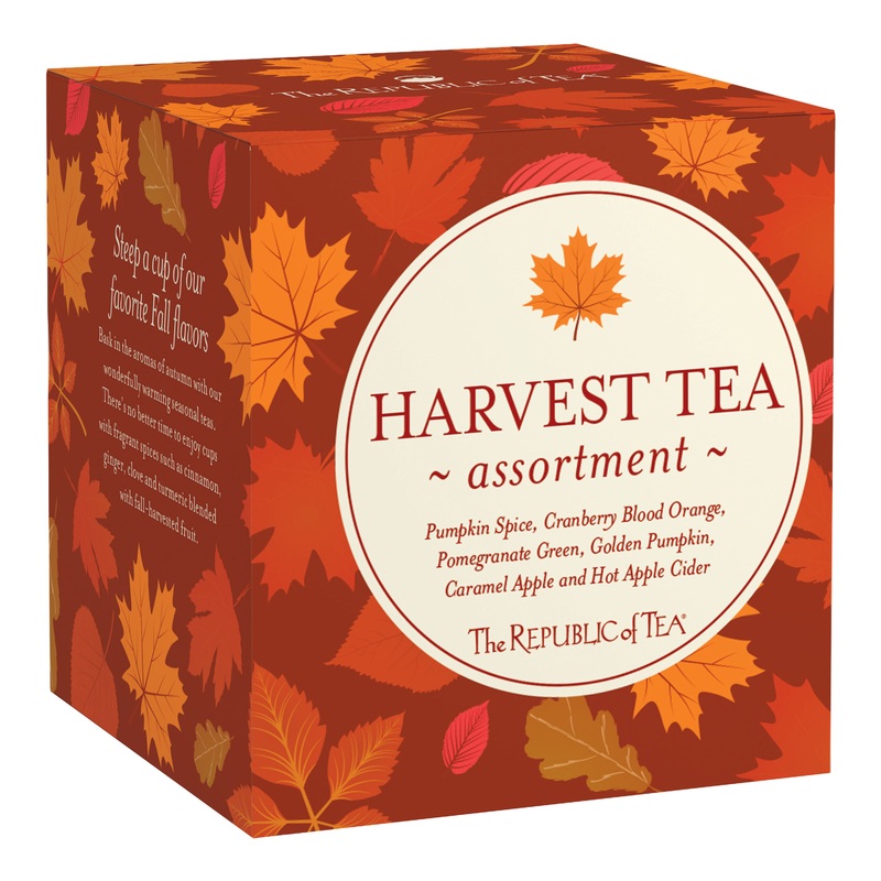 The Republic of Tea Assorted Harvest Tea Cube 24 Count