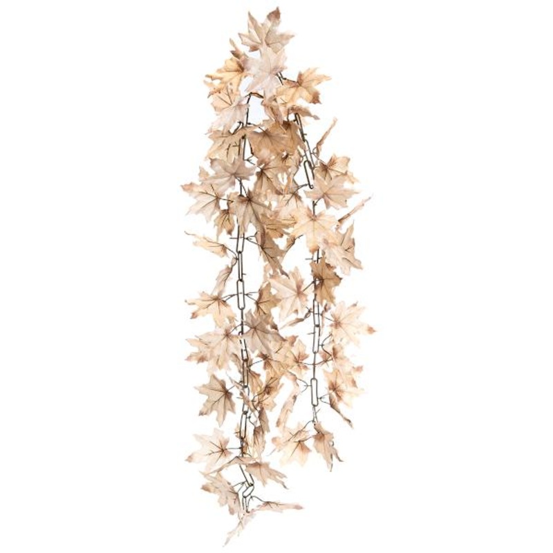 White Maple Ivy Chain Garland, 72″