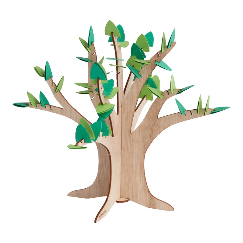 Wood And Paper Gratitude Tree Activity Kit