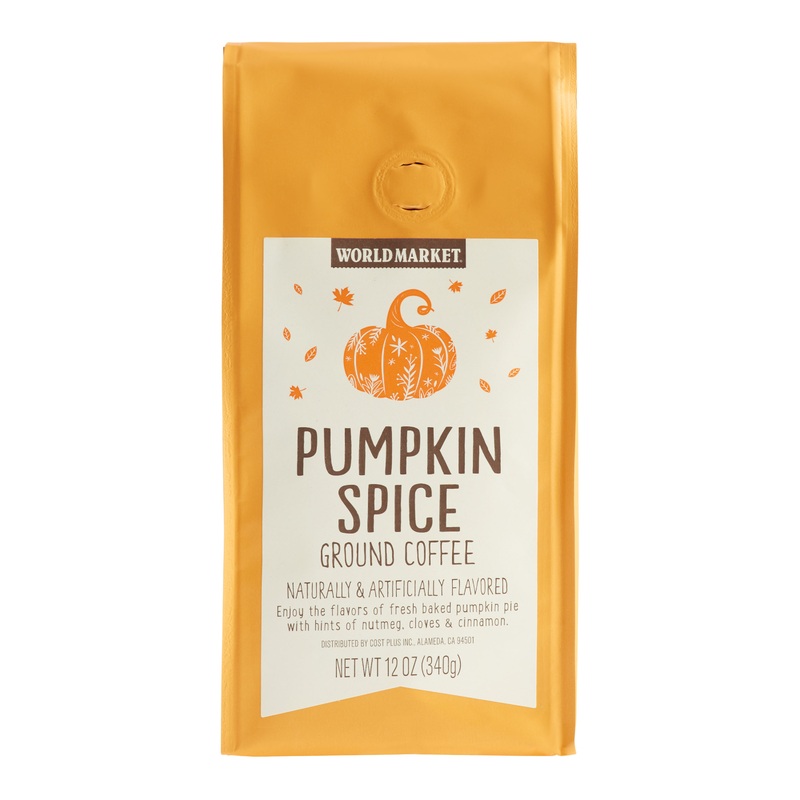 World Market Pumpkin Spice Ground Coffee 12 Oz.