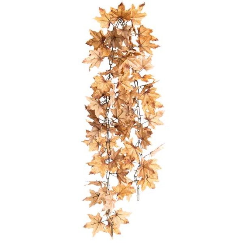 Yellow Maple Ivy Chain Garland, 72″