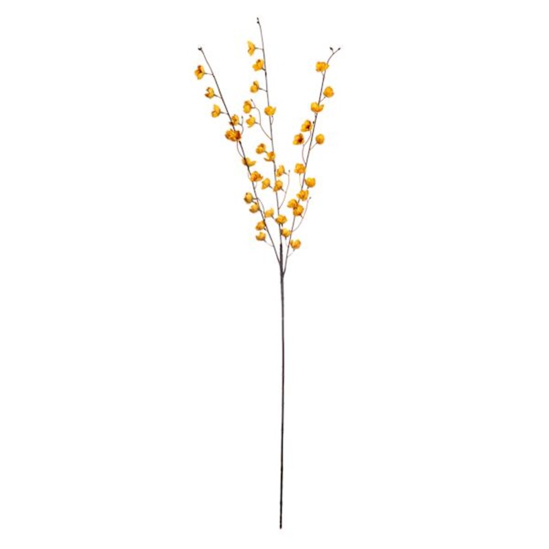 Yellow Mini Phalaenopsis Floral Spray, 30″