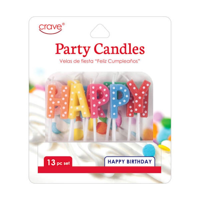 13-Count Birthday Party Candles