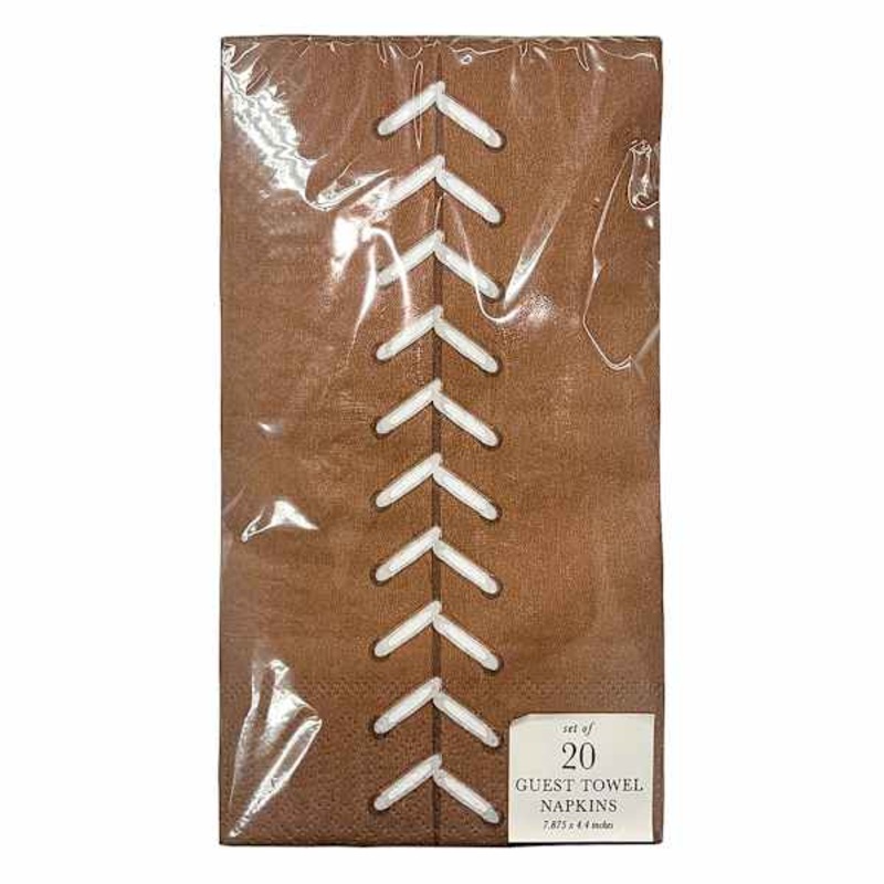 20-Count Football Guest Napkins