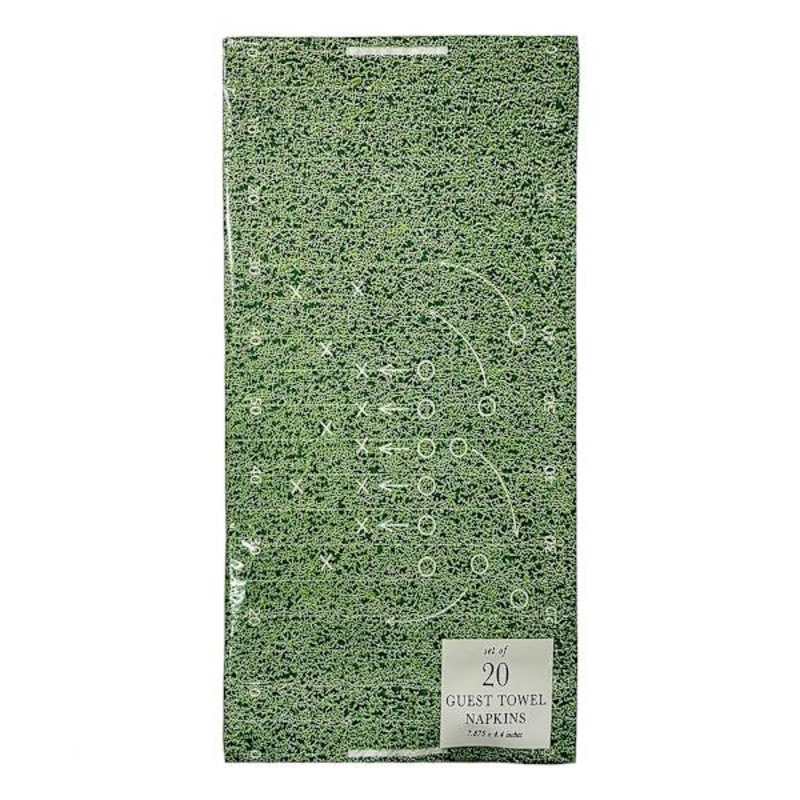 20-Count Green Play Guest Napkins